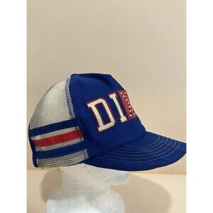 Vintage 3 Stripe Dixie Mesh Trucker SnapBack Hat‎